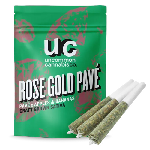 Rose Gold Pave 3 x 0.5g
