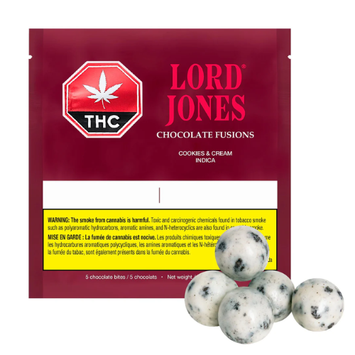 Product image Lord Jones Chocolate Fusions Cookies & Cream Chocolates 1
