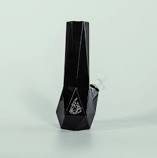 Hexagon Ceramic Bong  Black