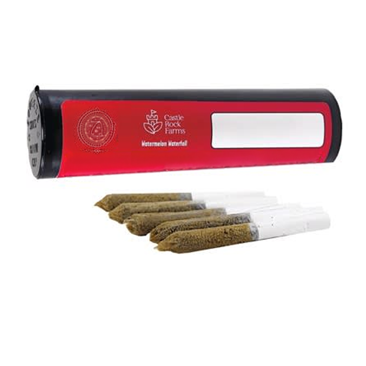 Watermelon Waterfall Live Resin Infused w/ Kief Coat 5x0.5g