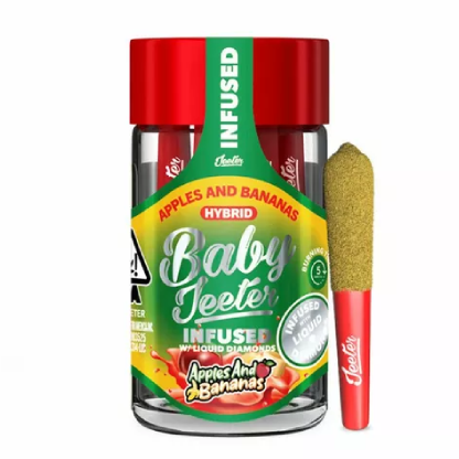 Product image Apples and Bananas Liquid Diamond Infused w/ Kief Coat 1