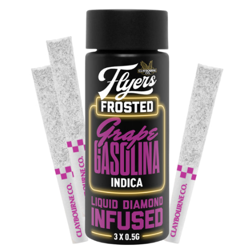 Grape Gasolina Liquid Diamond Infused w/ Diamond Coat 3x0.5g