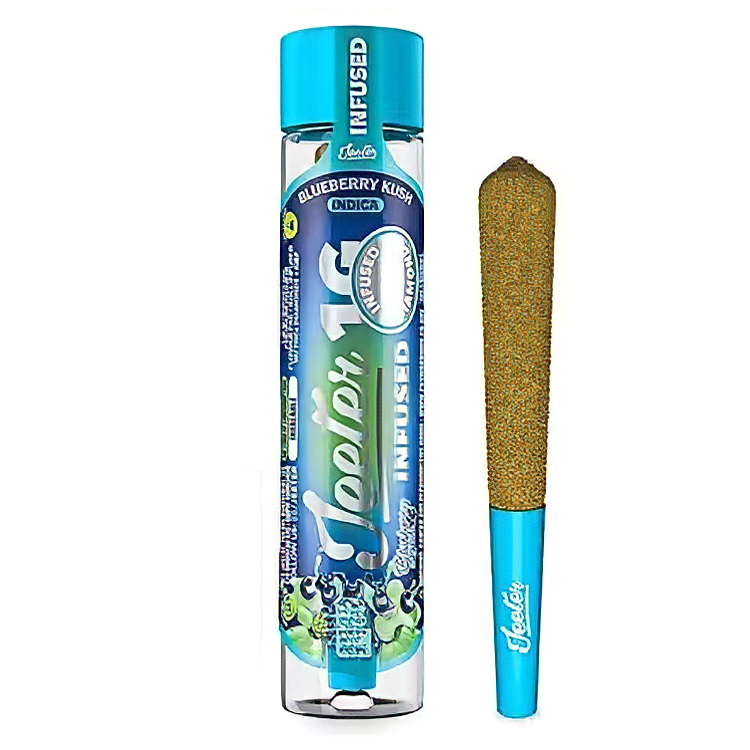 Product image Blueberry Kush Liquid Diamonds Infused w/ Kief Coat 1x1g 1