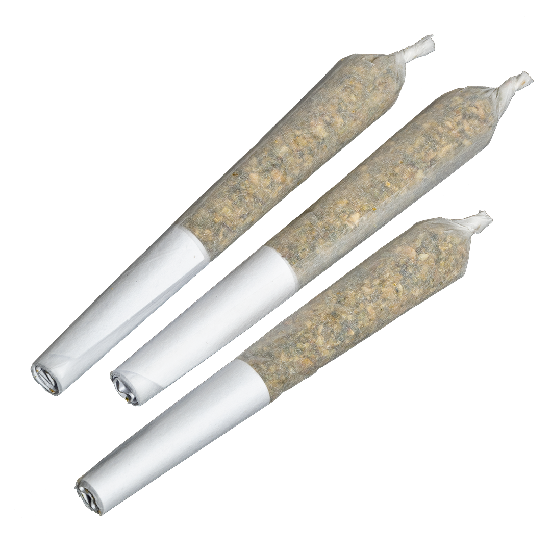 Product image Gargantuan Grape Live Rosin Amplified Distillate 3 x 0.5g Infused PreRolls 1