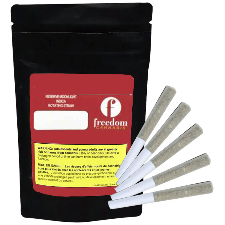 Product image Freedom Reserve Moonlight 5 x 0.35g PreRolls 1